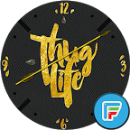 Thug Life watch face by Wutron
