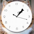 Tricky Cat Watch Face Clock
