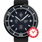 Dunkel watchface by Atmos