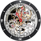 Tell's Round Skeleton Watch NC