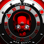 Red Skull Watch Face