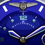 Blue Sun Watch Face