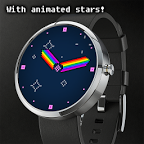 Watch Face Rainbow Stars