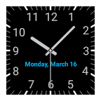 Modern WatchFace