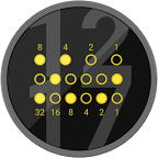 Elegant Binary Watch Face