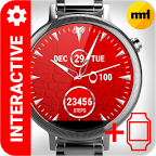 Watch Face Red Art Inter