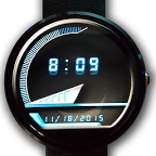 Proto Black Watch Face 360