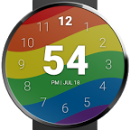 Rainbow Pride Watch Face