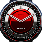 watch face Shogun red