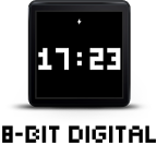 8-bit Digital Watch Face