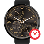 Aircraft watchface by Romanson