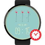 Flamingo watchface