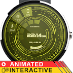 Futuristic GUI Watch Face